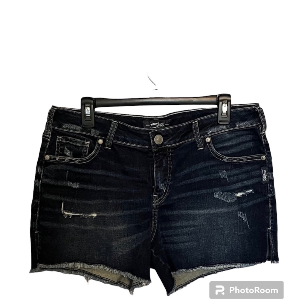 Silver jeans Elyse Destructed short w29/L4
